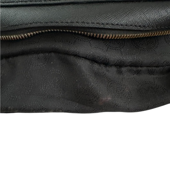 Michael Kors Jet Large Saffiano Leather Crossbody Black & Adjustable Strap Fair - Picture 3 of 16